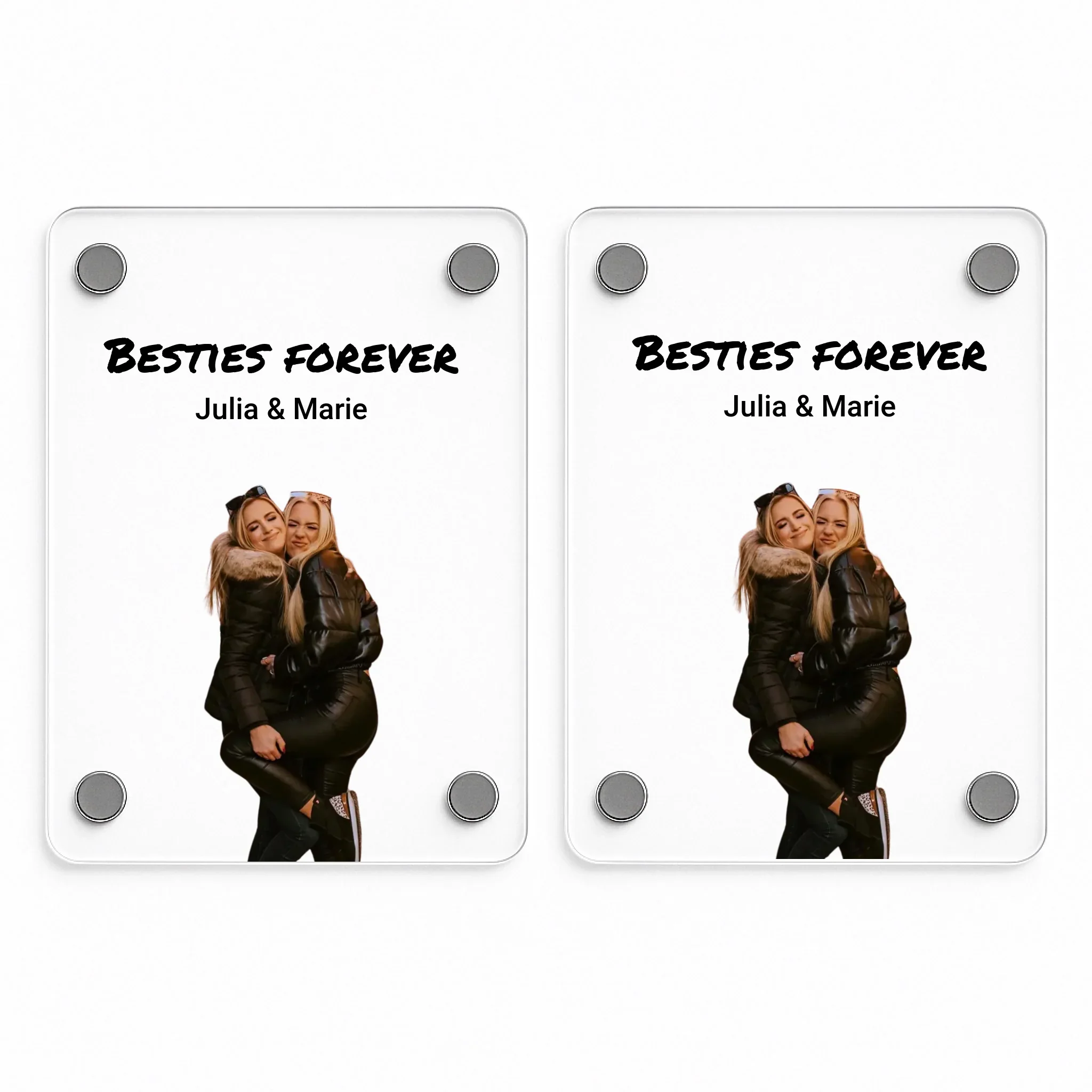 "Beste Freundinnen" - Magnet Acryl - Image 4
