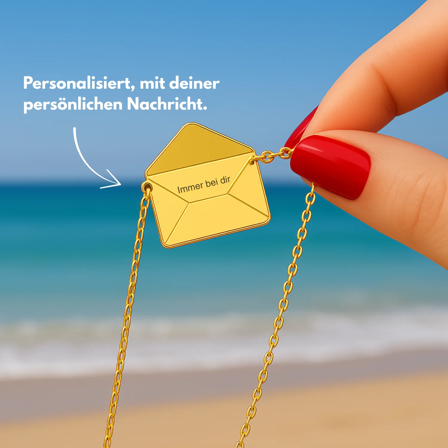 „Brief an meine Tochter“ – Personalisierte Halskette - Image 3