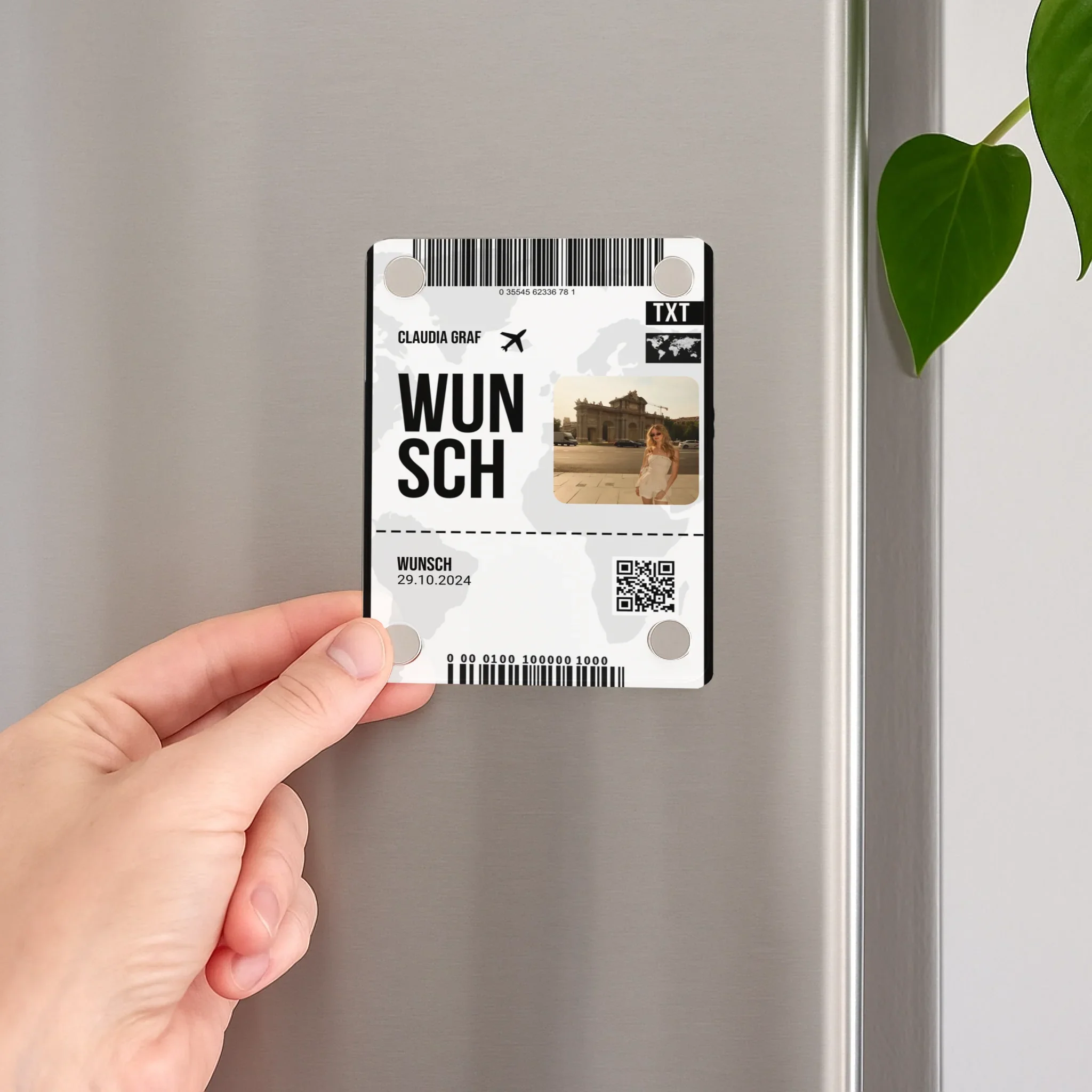 Dein Wunschland - Acryl Magnet - Image 2