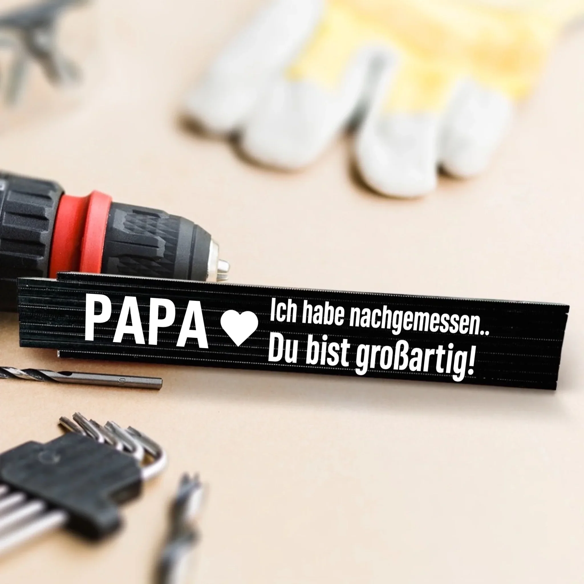 „Ich hab nachgemessen“- Zollstock - Image 2