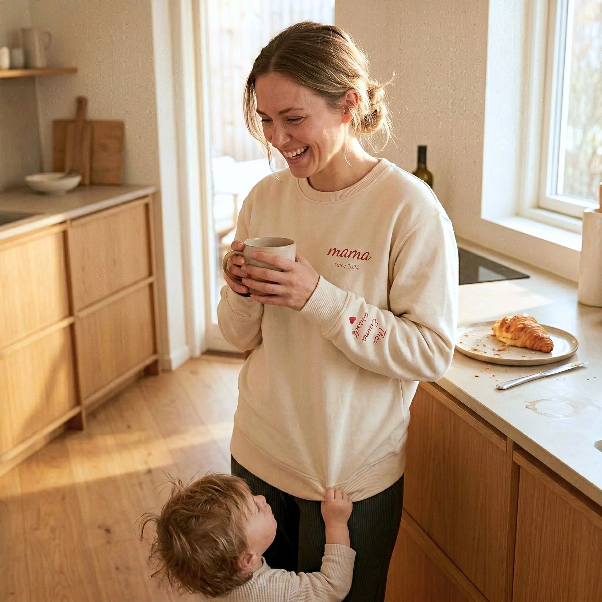 Mama – Personalisiertes Sweatshirt - Image 2