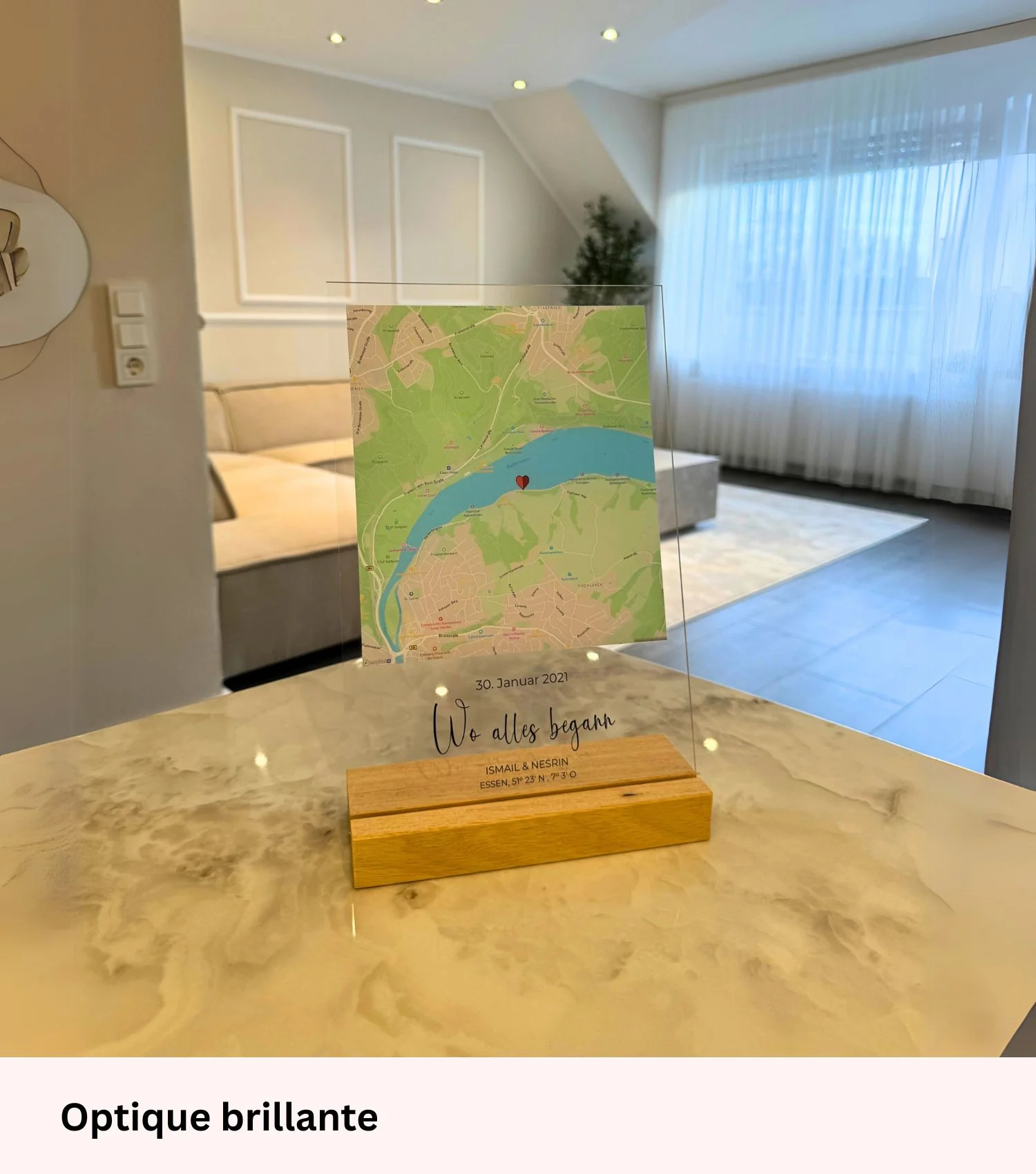 «Notre évènement – Plaque en acrylique personnalisée» - Image 4