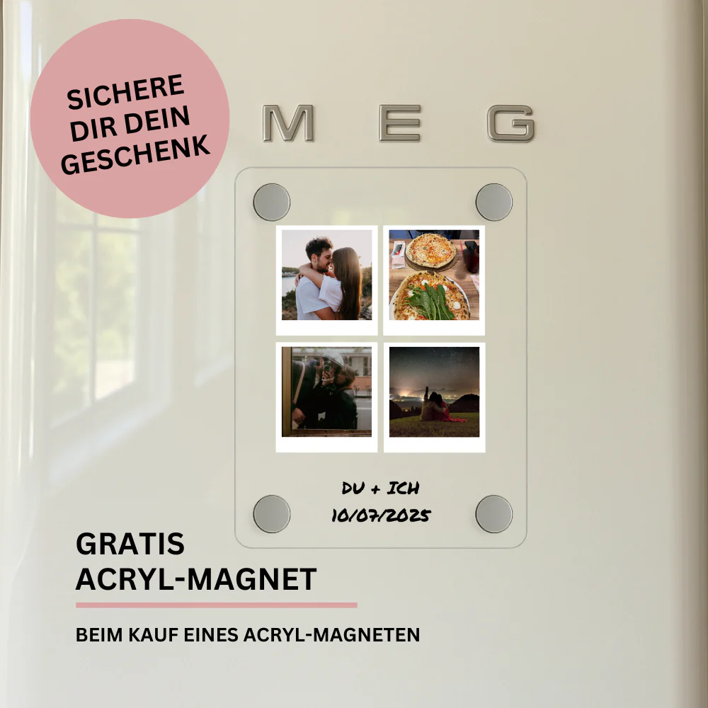 Personalisierter Acryl-Magnet "Wo alles begann" - Image 2