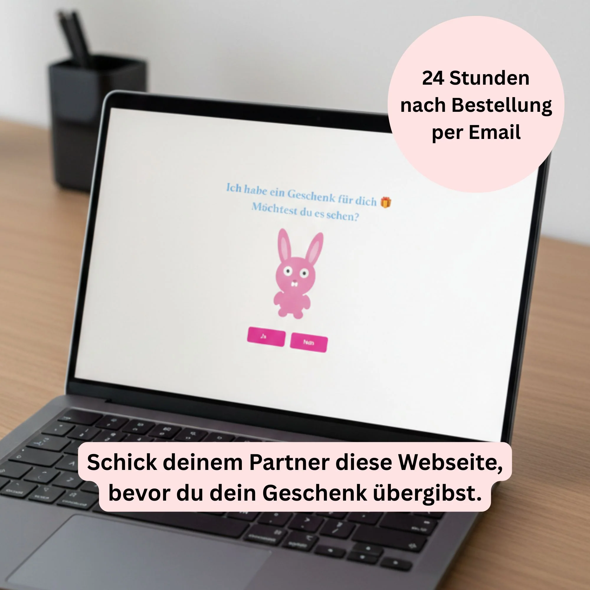Sperrbildschirm Handy & Digitale Liebesbotschaft - Image 3