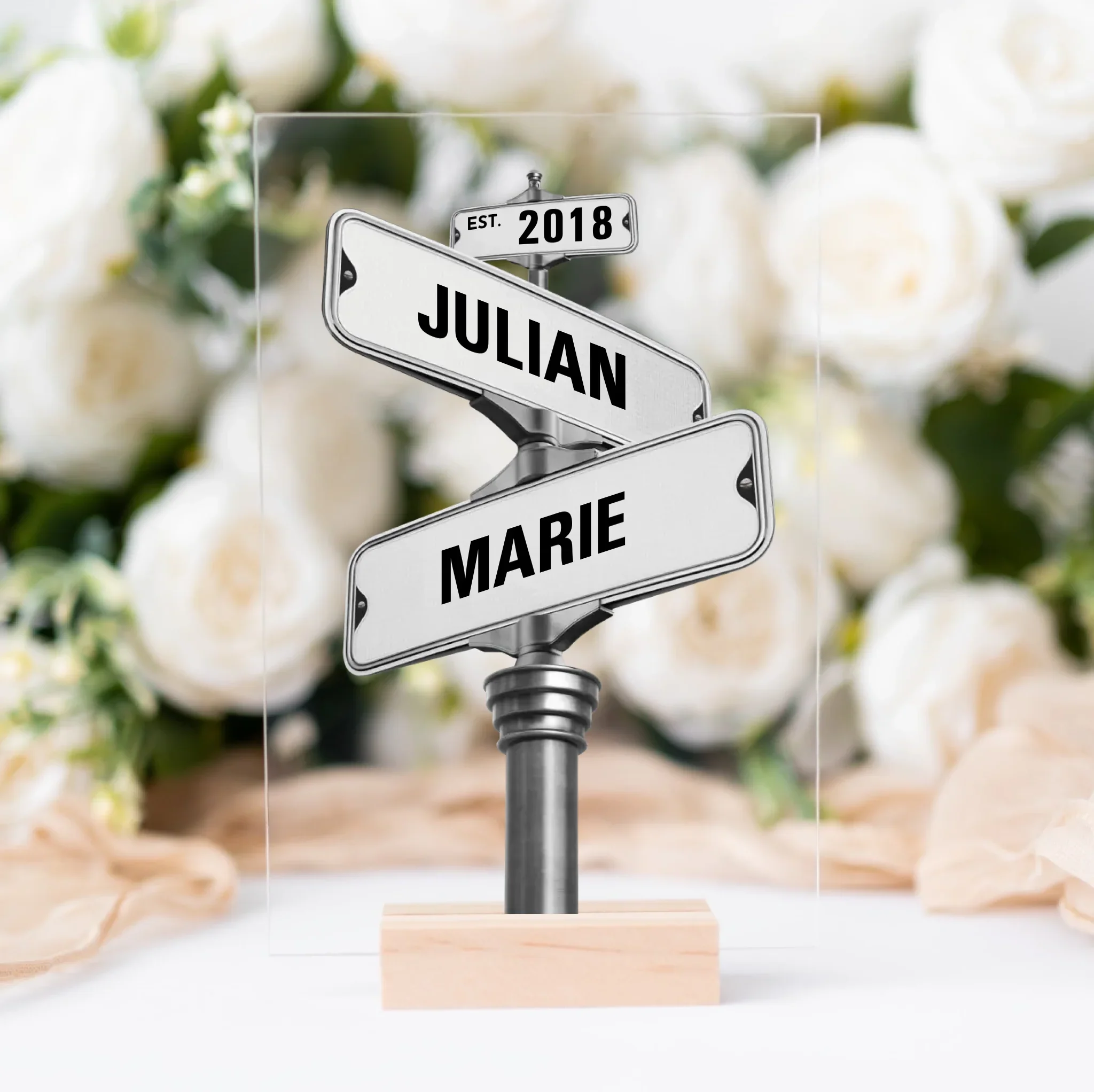 Vintage Straßenschild - Personalisierte Acryltafel - Image 2